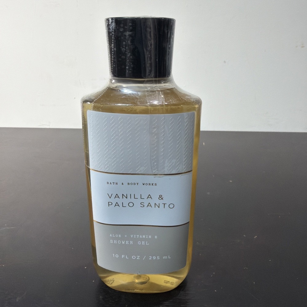 1 New VANILLA & PALO SANTO BATH & BODY WORKS SHOWER GEL BODY WASH